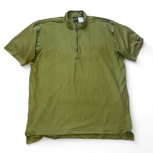 Vintage Nike Andre Agassi Challenge Court 1/4 Zip Tennis Polo – XL